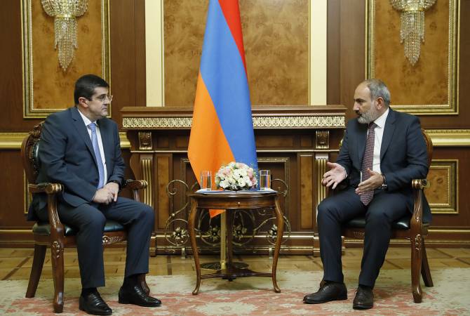 Ermenistan Başbakanı ile Artsakh Cumhurbaşkanı arasında Yerevan'da bir görüşme gerçekleşti