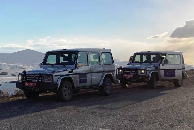 فريق متقدم من مراقبي الاتحاد الأوروبي لمراقبة الحدود يصل إلى يريفان