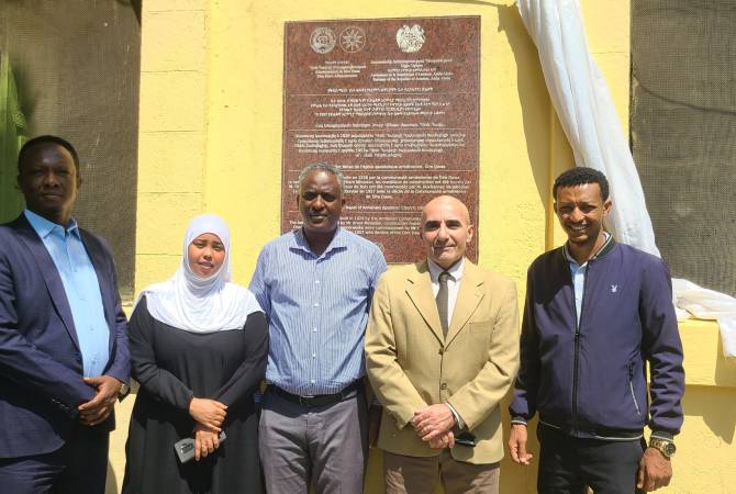Commemorative plaque of Armenian church in Ethiopia’s Dire Dawa inaugurated 