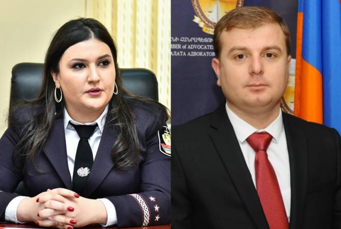 Арестован адвокат Эрик Алексанян, в ВСС подано ходатайство об аресте судьи Арусяк 
Алексанян

