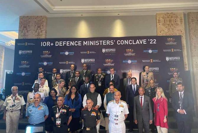 Minister Papikyan participates in Indian Ocean Region Defense Ministers’ Conclave