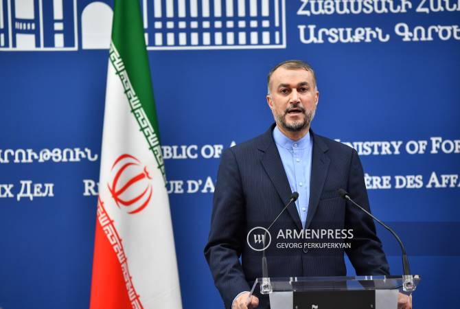 إيران ستتخذ كل الخطوات لمقاومة حتى نية تغيير الحدود التاريخية في المنطقة-عبد اللهيان من يريفان-