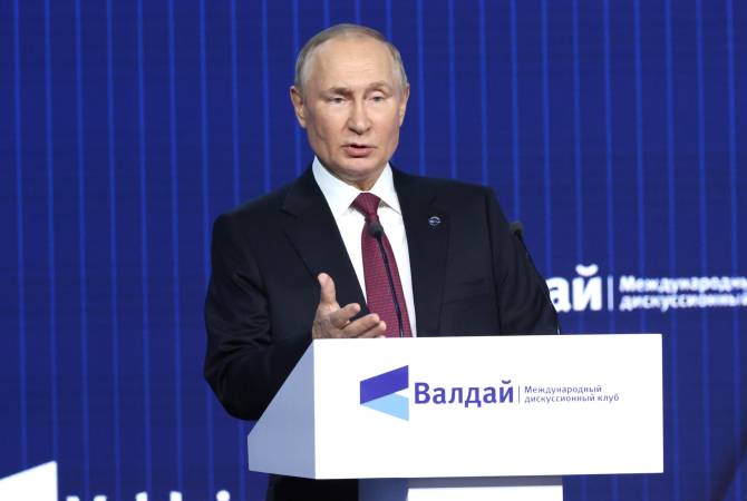 Vladimir Putin: “Se necesita un acuerdo de paz entre Armenia y Azerbaiyán, y Rusia apoya la 
normalización pacífica”