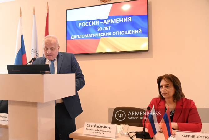 Стратегические и глубинные интересы Армении и России совпадают: посол Копыркин

