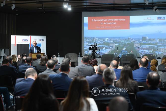 74٪ من أرمن الشتات مستعدون للاستثمار في أرمينيا-مؤتمر دولي لمدة يومين انطلق في يريفان-