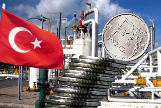 Թուրքիան սկսել է մասնակիորեն ռուբլով վճարել ռուսական գազի մատակարարումների դիմաց
