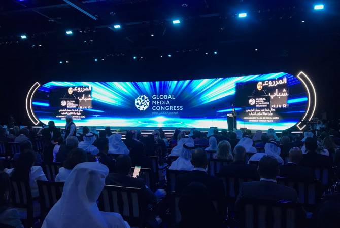 Метавселенная, инновации и будущее медиа: Всемирный медиаконгресс стартовал в Абу-
Даби.
 