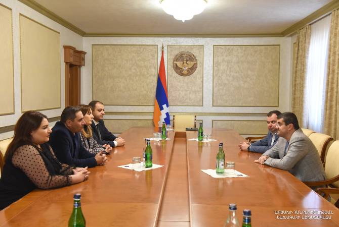 Artsakh President meets with Prosperous Armenia Party delegation 