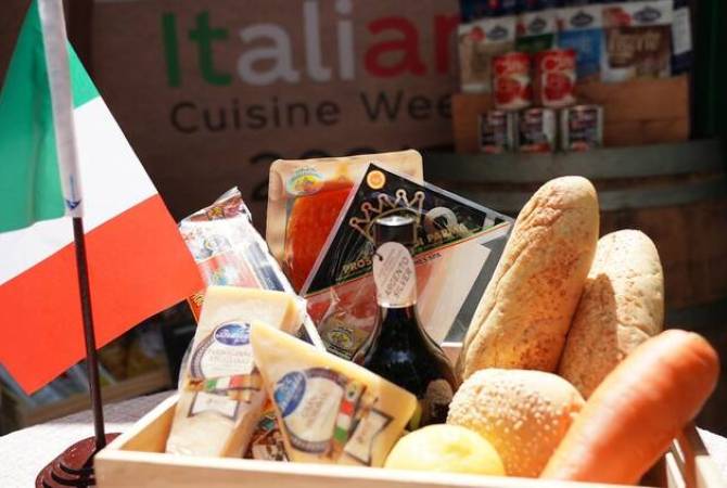 Italian Embassy in Yerevan has organised a number of events in the frameworks of the Italian 
Week of Cuisine