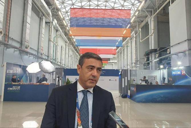 وحدة الطاقة النووية الجديدة التي اقترحتها روساتوم لأرمينيا سيبلغ عمرها 100 عام-مدير محطة الطاقة 
النووية الأرمينية-