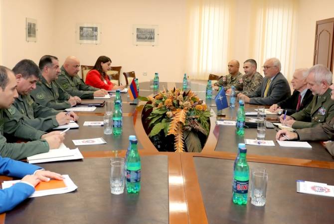 Chief of General Staff of the Armed Forces of Armenia receives NATO Advisory Group