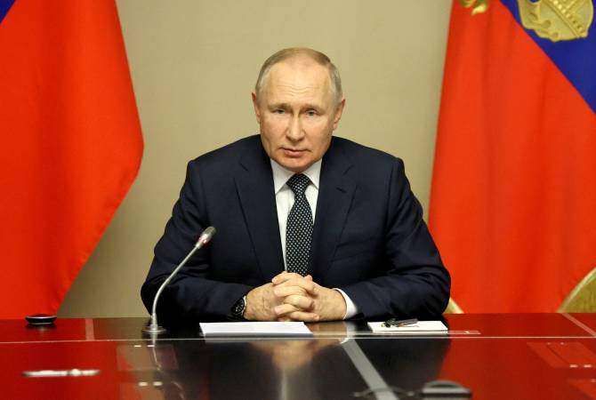 Poutine commente les résultats de la réunion avec Pashinyan lors de la session du Conseil de 
sécurité