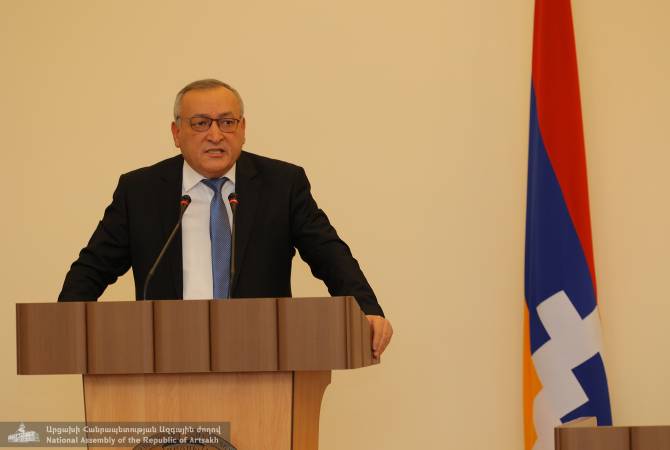 Artsakh inclined to continue negotiation process under auspices of OSCE Minsk Group - Speaker 
of Parliament 