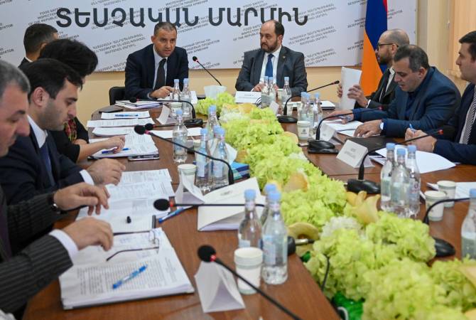 Араик Арутюнян принял участие в заседаниях советов Инспекционных органов по надзору 
за рынком и БПП

