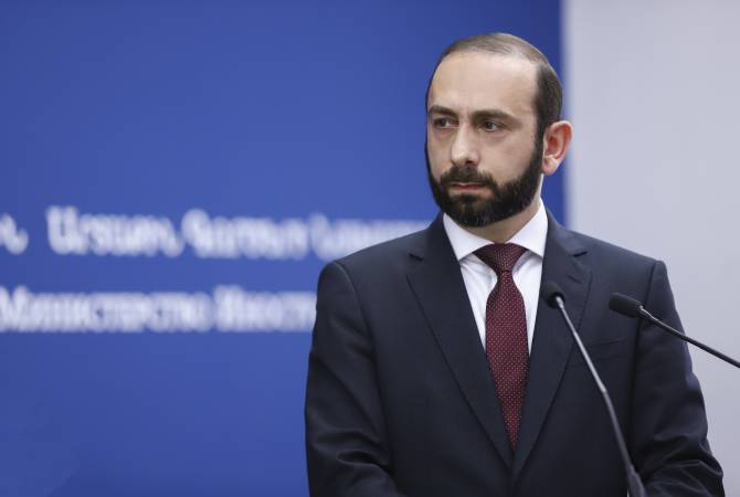 Interview exclusive du ministre arménien des affaires étrangères Aratat Mirzoyan à l'agence de 
presse Armenpress