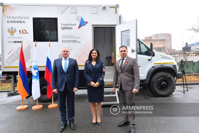 Une nouvelle clinique mobile de dépistage du VIH va fonctionner en Arménie