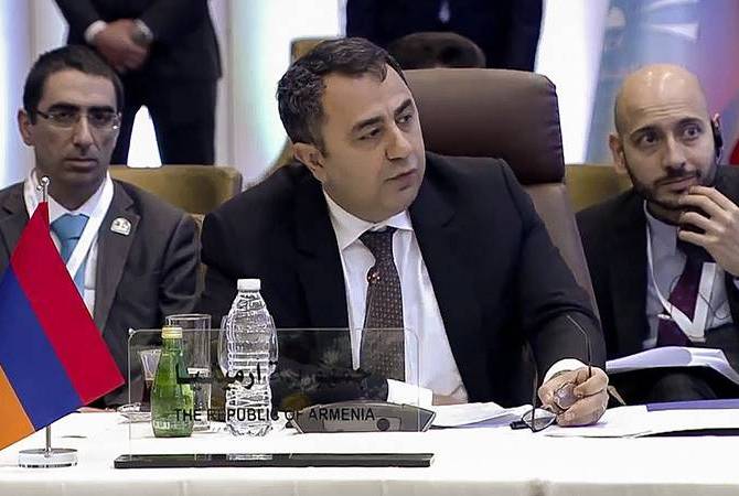 Замглавы МИД Армении принял участие в 6-й министерской встрече Форума древних 
цивилизаций

