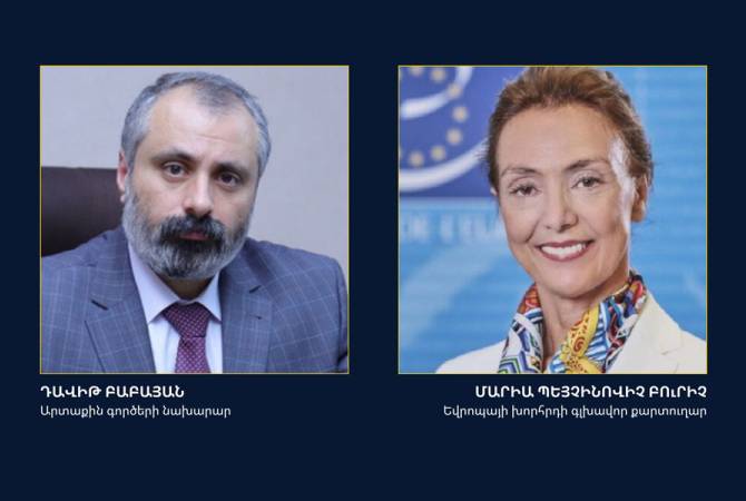 القائم بأعمال وزير خارجية آرتساخ يبعث رسالة إلى الأمينة العامة لمجلس أوروبا حول إغلاق أذربيجان 
لممر لاتشين