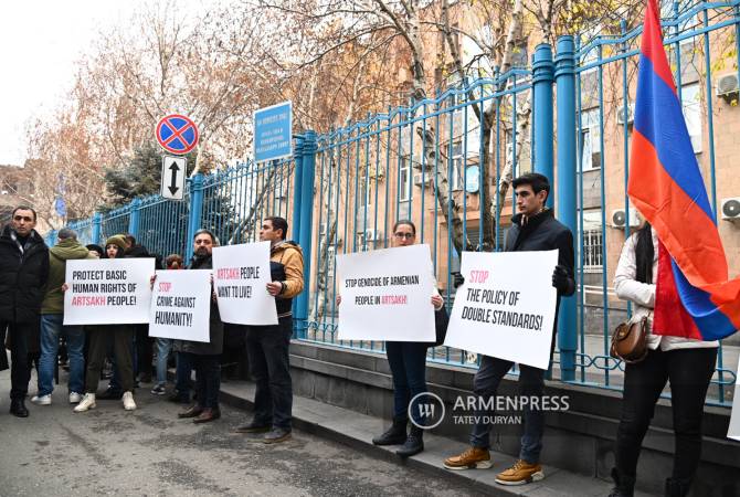 Արցախի ՄԻՊ-ը բողոքի ակցիաներ է նախաձեռնել Հայաստանում ԱՄՆ-ի, Ֆրանսիայի, 
Չինաստանի, ՌԴ-ի, ԵՄ-ի դեսպանատների դիմաց

