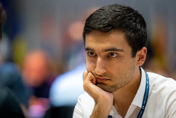 Шант Саркисян уступает лидерам чемпионата Европы по быстрым шахматам на пол-очка

