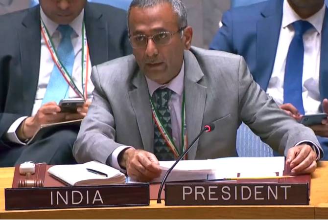 Hindistan’ın BM Temsilcisi: Her iki tarafı kalıcı ve barışçıl çözüme ulaşmak için diplomatik 
yollar bulmaya çağırıyoruz