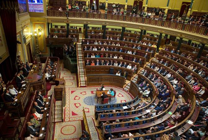 Le Parlement espagnol a adopté une déclaration concernant le blocus du corridor de 
Latchine 