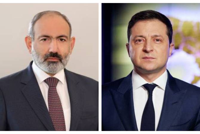 Armenian Prime Minister sends New Year and Christmas felicitations to Ukraine’s Zelenskiy