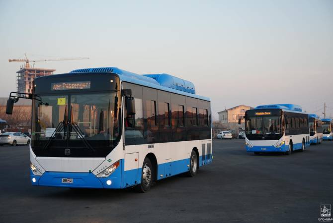  В Ереван прибыло 30 новых автобусов 
