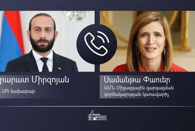  Азербайджан намерен провести этническую чистку армян в НК:  Министр ИД РА 
провел беседу с  Самантой Смит 