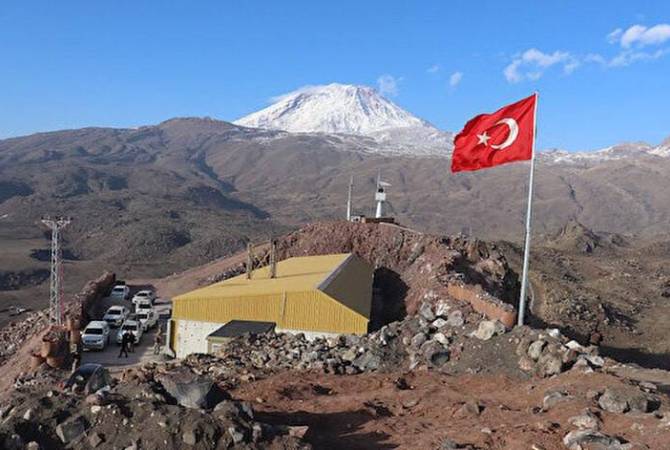 Turkey builds military base on border with Armenia, on Mount Ararat 