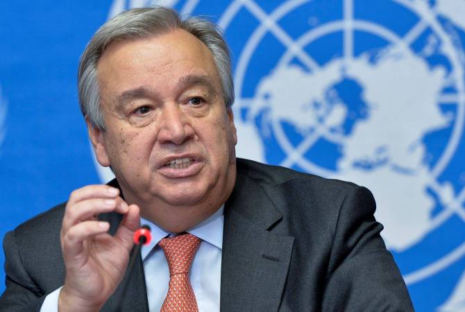 Le Secrétaire général de l’ONU réitère son appel à assurer la libre circulation le long du 
corridor de Latchine