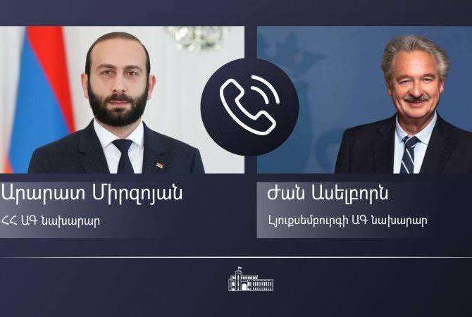  Цель Азербайджана - этническая чистка армян Нагорного Карабаха: состоялся 
разговор глав МИД Армении и Люксембурга 