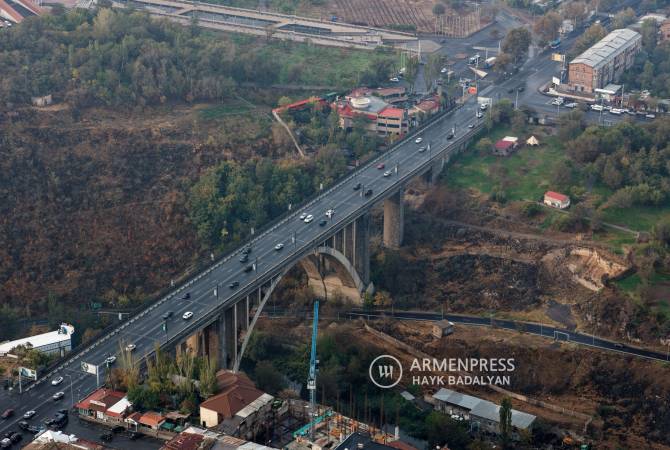 Движение по Киевскому мосту в Ереване будет временно закрыто