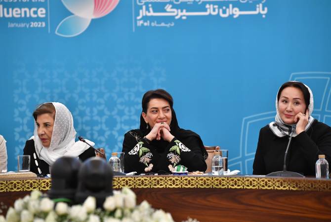  Анна Акопян в Иране подняла вопрос гуманитарного кризиса в Арцахе 
