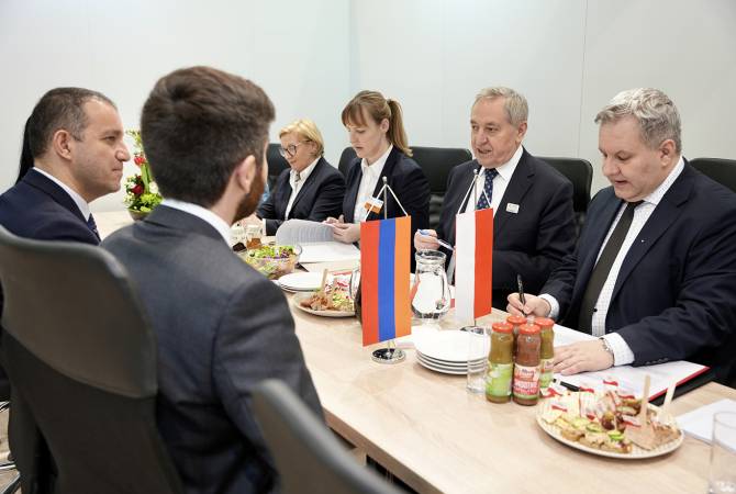 Армения и Польша обсуждают возможности расширения товарооборота