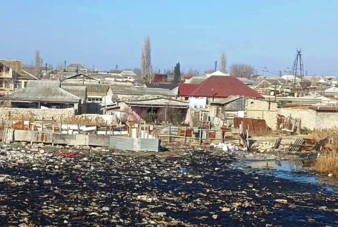 На окраинах Баку люди отравляются мазутом и мусором, но «экоактивисты» Алиева 
молчат об этом