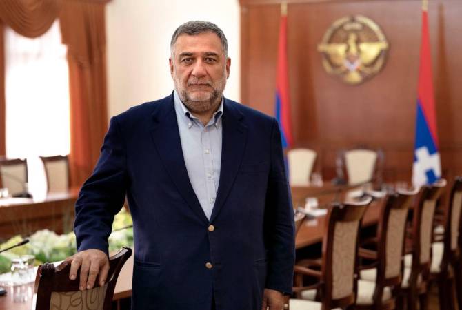 Armenian army’s role is irreplaceable in keeping Artsakh Armenian. Ruben Vardanyan's 
message