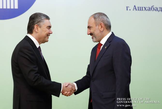  Премьер-министр Пашинян направил поздравительное послание Гурбангулы 
Бердымухамедову 