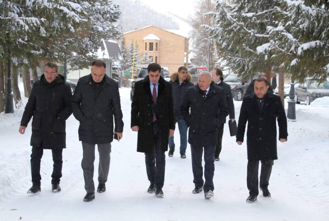 The Russian Ambassador to Armenia visits the city of Jermuk