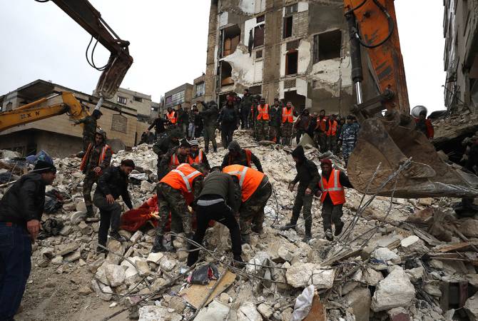 L'Arménie envoie des équipes de secours en Turquie et en Syrie