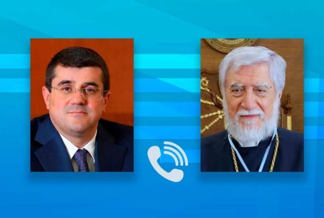 President of Artsakh offers condolences to Catholicos Aram I