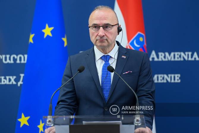 Deployment of EU mission to Armenia-Azerbaijan border doesn’t guarantee status quo - 
Croatian FM 