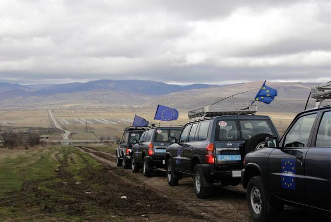 ضباط شرطة ألمان سيشاركون ببعثة المراقبة التابعة للاتحاد الأوروبي على الحدود الأرمنية 
الأذربيجانية