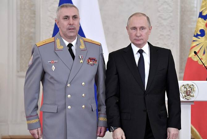 Putin promotes ex-commander of Russian peacekeeping forces in Nagorno Karabakh to 
Colonel-general 