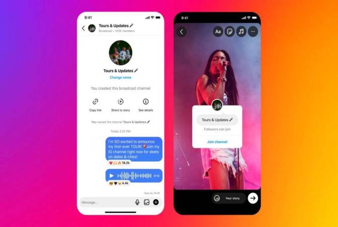 Ցուկերբերգը ներկայացրել է Telegram ալիքների Instagram-յան տարբերակը