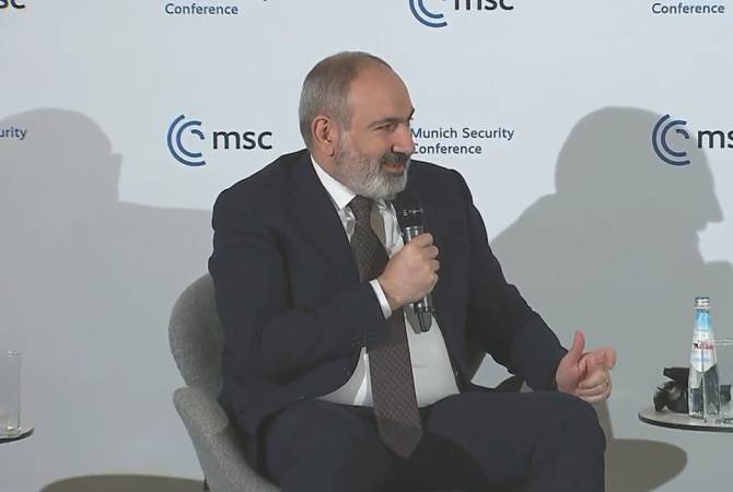 Azerbaijan, Russian peacekeepers have obligation to keep Lachin corridor operable – PM 
Pashinyan at MSC2023 