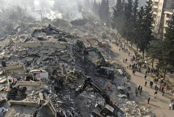 Թուրքիայում և Սիրիայում փետրվարի 6-ին տեղի ունեցած երկրաշարժերի զոհ Է 
դարձել ավելի քան 46 հազար մարդ