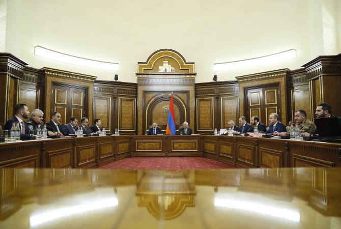  Под руководством премьер-министра состоялось заседание Совета безопасности РА
 