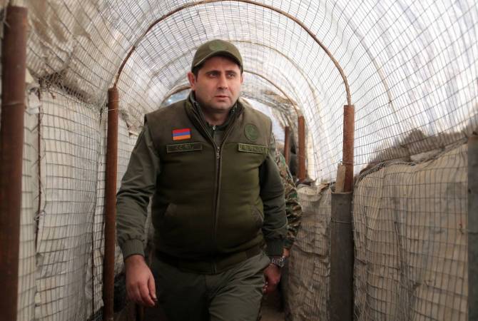 Armenian Defense Minister visits the southwestern border zone