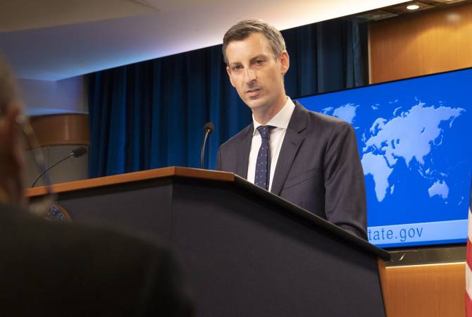США не против каких-либо посреднических предложений по урегулированию 
конфликта в Нагорном Карабахе: Нед Прайс